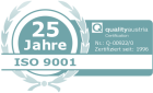 Quality Austria Zertifikat ISO 9001
